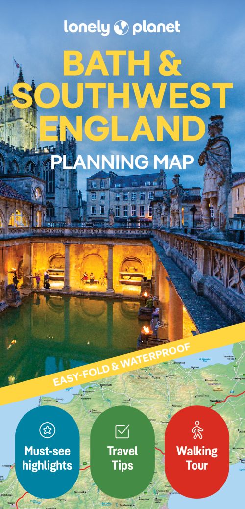 Lonely Planet Planning Map: Bath & Southwest England, Lonely Planet (2nd ed. Jun. 25)
