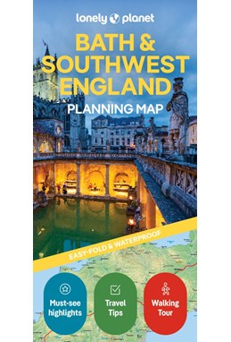 Lonely Planet Planning Map: Bath & Southwest England, Lonely Planet (2nd ed. Jun. 25)