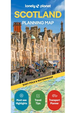 Lonely Planet Planning Map: Scotland, Lonely Planet (2nd ed. Jun. 25)