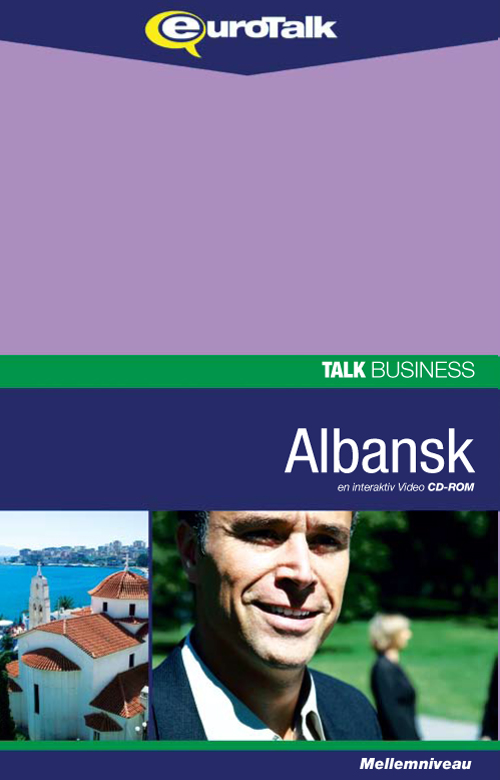 Albansk forretningssprog CD-ROM