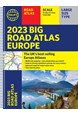 2023 Philip's Big Road Atlas Europe (A3 with spiral)