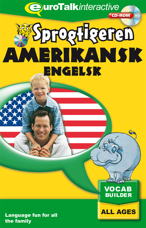 Amerikansk, kursus for børn CD-ROM