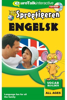 Engelsk, kursus for børn CD-ROM