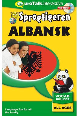 Albansk kursus for børn CD-ROM