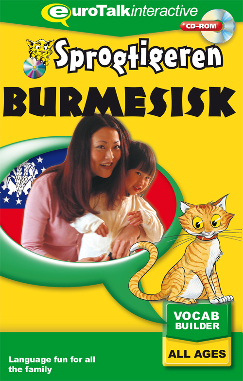 Burmesisk, kursus for børn CD-ROM