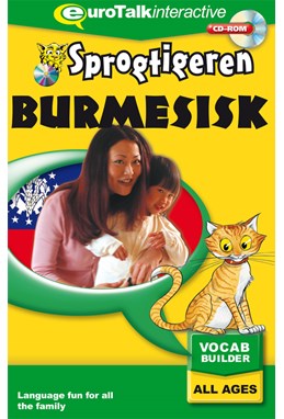 Burmesisk, kursus for børn CD-ROM