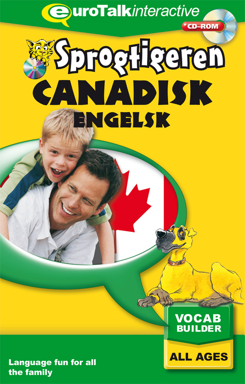 Canadisk Engelsk, kursus for børn CD-ROM
