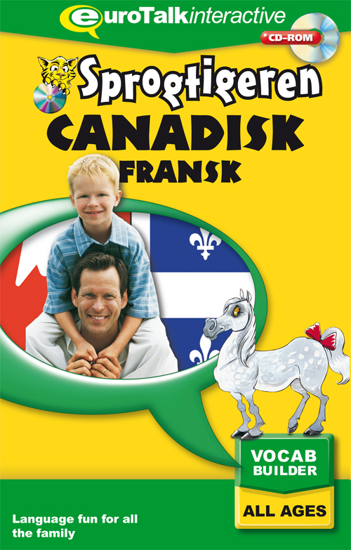 Canadisk Fransk, kursus for børn CD-ROM