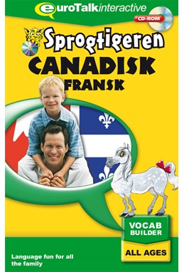 Canadisk Fransk, kursus for børn CD-ROM