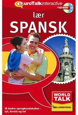 Spansk fortsættelseskursus CD-ROM