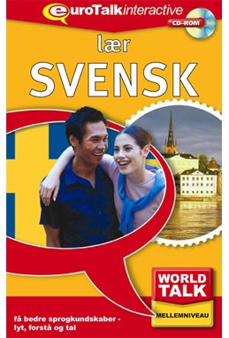 Svensk fortsættelseskursus CD-ROM