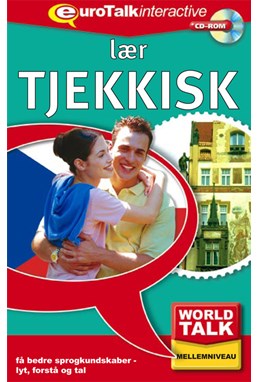 Tjekkisk fortsættelseskursus CD-ROM