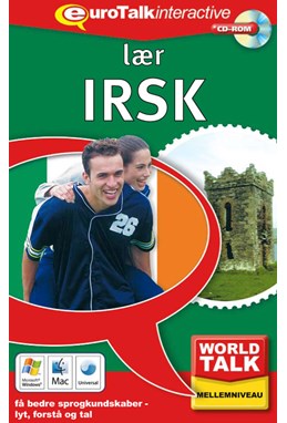 Irsk gælisk fortættelseskursus CD-ROM