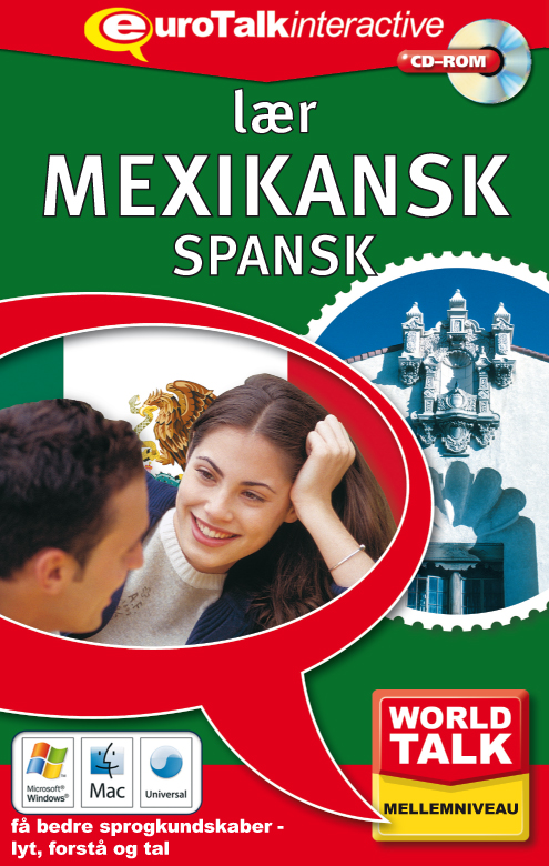 Mexicansk fortsættelseskursus CD-ROM