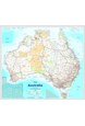 Australia, Hema Flat Map Laminated 1:4,5 mill.