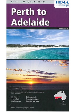 Perth to Adelaide, Hema City to City Map