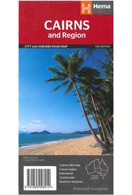 Cairns and Region, Hema City and Suburbs Road Map