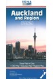 Auckland and Region*, Hema Handy Map forskellige målestoksforhold