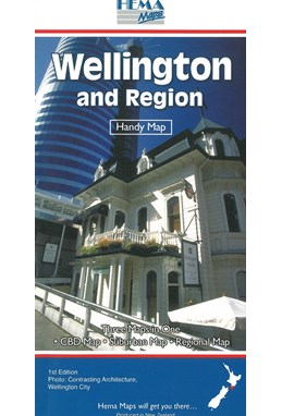 Wellington and Region*, Hema Handy Map