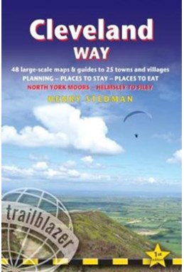 Cleveland Way: North York Moors - Helmsley to Filey : 48 Large-Scale Walking Maps (1st ed. Jan. 19)