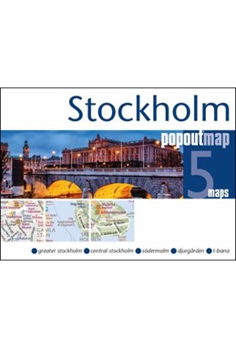 Stockholm Popout Map