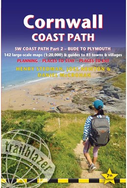 Cornwall Coast Path: Bude to Plymouth, Trailblazer (7th ed. May 22)