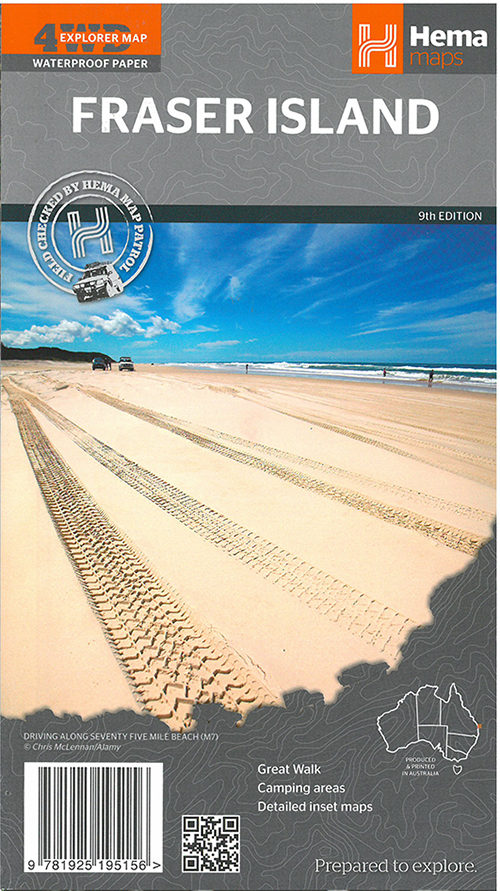 Fraser Island, Hema Maps