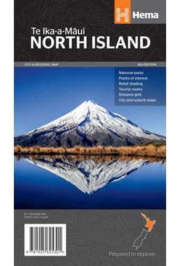 New Zealand: North Island, Hema Maps