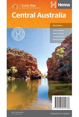 Central Australia, Hema Maps
