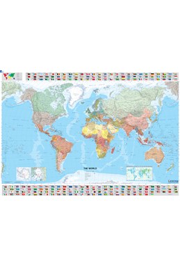 The World, Michelin (Plano/papir 12701) 1:28,5 mill.