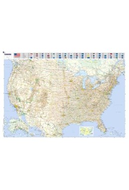 USA, Michelin 2761 (papir, plano, fysisk) 1:3,45 mill.