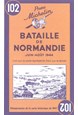 Battle of Normandy - Bataille de Normandie: June-August 1944, Michelin 102