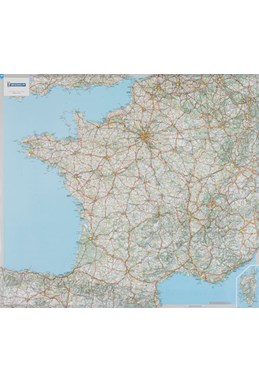 Frankrig (lamineret) Plano, Michelin 721 1:1 mill.