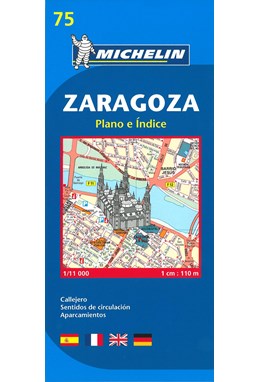 Zaragoza*, Michelin 75 1:11.000