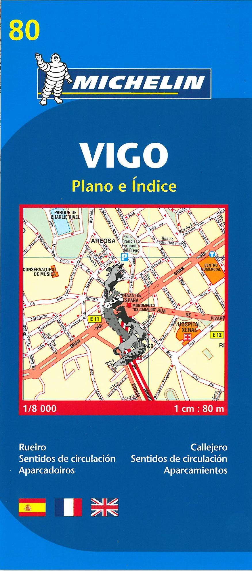 Vigo, Michelin 80 1:8.000