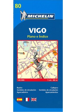 Vigo, Michelin 80 1:8.000