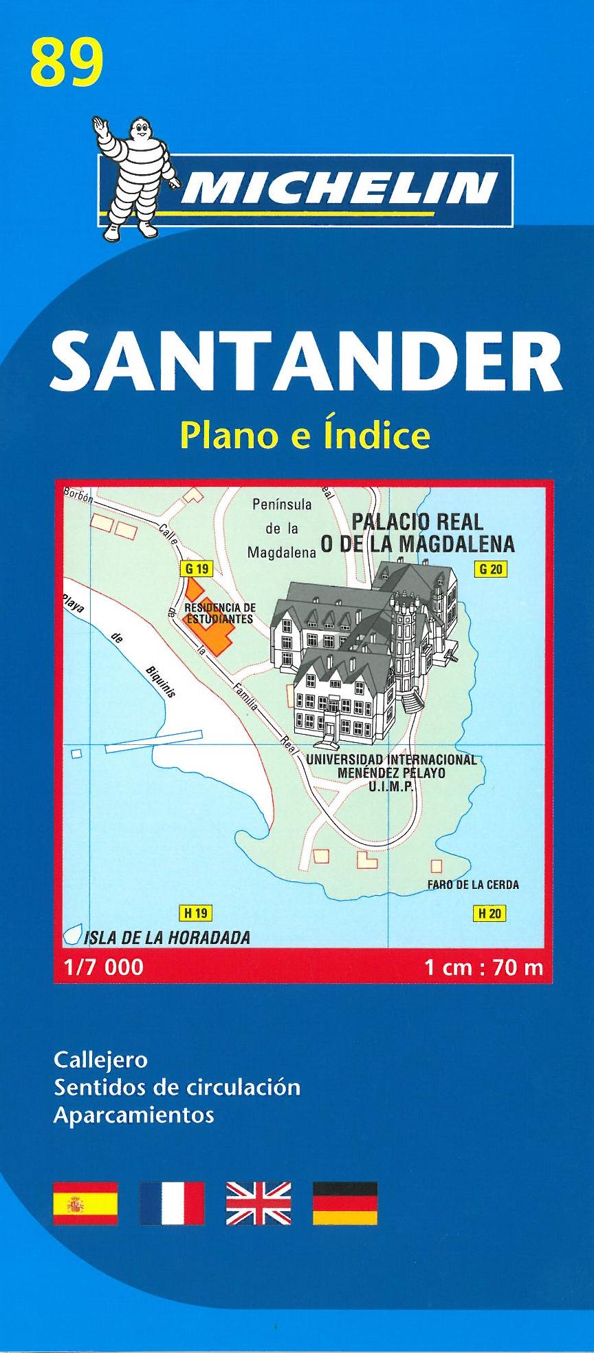 Santander, Michelin 89 1:7.000