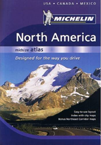 North America Midsize Atlas, Michelin 1:1,1 mill.