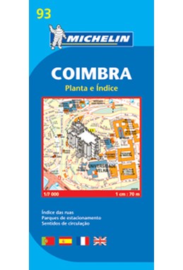 Coimbra, Michelin City Plans 93