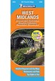 UK Tourist Map blad 606: West Midlands 1:400.000