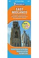 UK Tourist Map blad 607: East Midlands 1:400.000