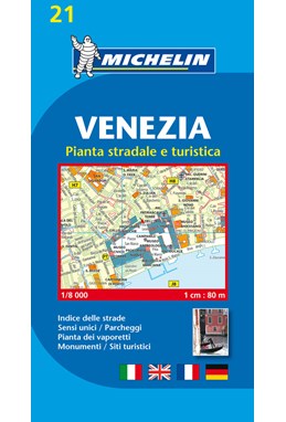 Venice - Venezia, Michelin 21 1:8.000