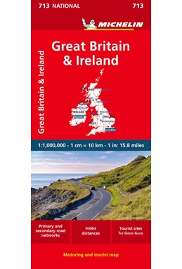 Great Britain & Ireland, Michelin National Map 713