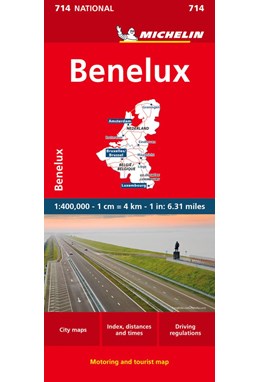 Benelux, Michelin National Map 714