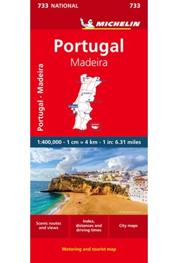 Portugal & Madeira, Michelin National Map 733