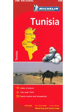 Michelin Africa blad 744: Tunisia
