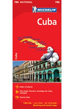 Cuba, Michelin National Map 786
