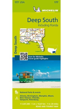 Michelin USA Zoom 177: Deep South : Mississipi to Florida