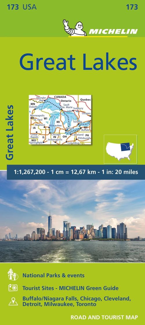 Michelin USA Zoom 173: Great Lakes