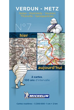 Michelin France Centenary Map 07: Verdun - Metz : Sedan - Montmedy - Vouziers, Thionville - Sarreguemines